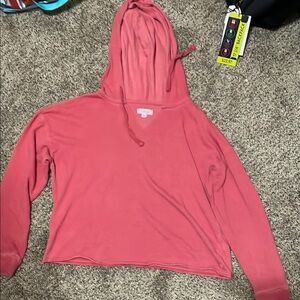 Colsie Women's Coral Hoodie